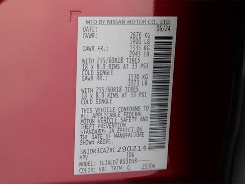 Used 2024 Nissan Pathfinder SL image 21