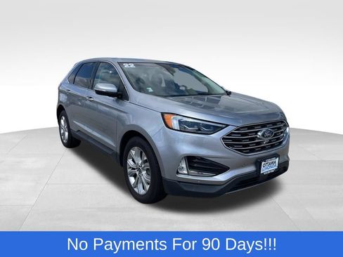 Used 2022 Ford Edge Titanium w/ Equipment Group 301A AWD/4WD image 1