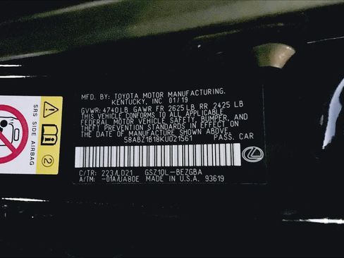 Used 2019 Lexus ES 350 image 36