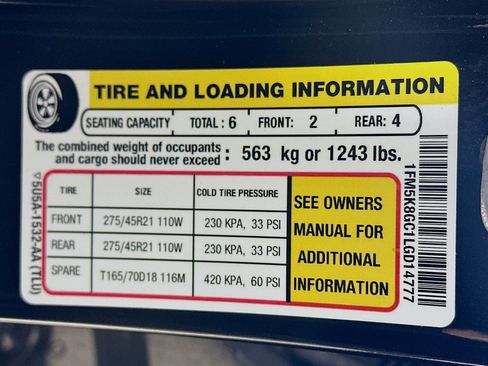 Used 2020 Ford Explorer ST w/ ST Street Pack image 41