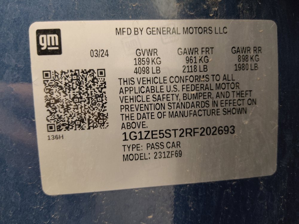 Used 2024 Chevrolet Malibu LT FWD image 33