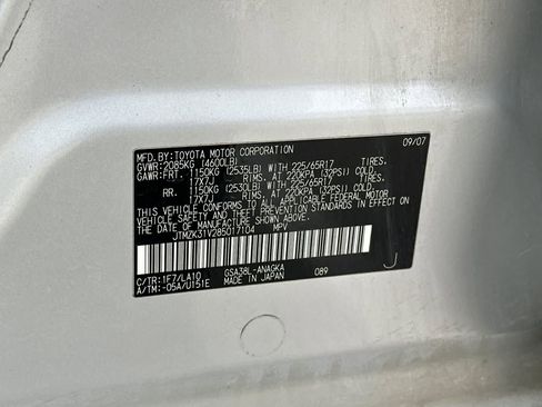 Used 2008 Toyota RAV4 Limited FWD image 35