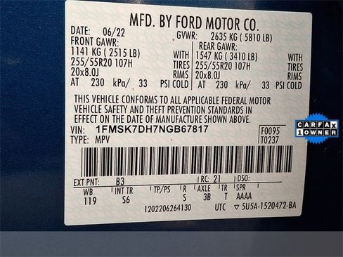 Used 2022 Ford Explorer XLT w/ Equipment Group 202A image 27