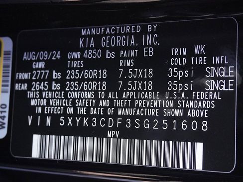 Used 2025 Kia Sportage EX image 54