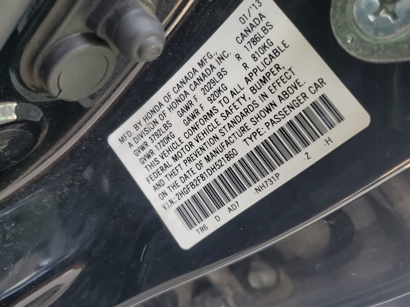 Used 2013 Honda Civic EX image 27