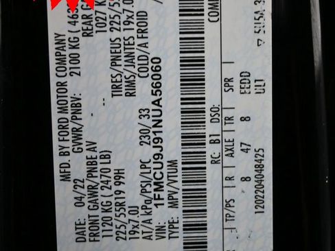 Used 2022 Ford Escape Titanium image 43