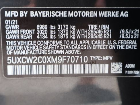 Used 2021 BMW X7 xDrive40i w/ Parking Assistance Package AWD/4WD image 31