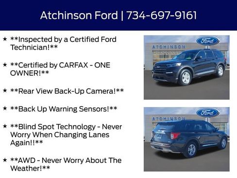 Used 2020 Ford Explorer XLT w/ Equipment Group 202A image 4