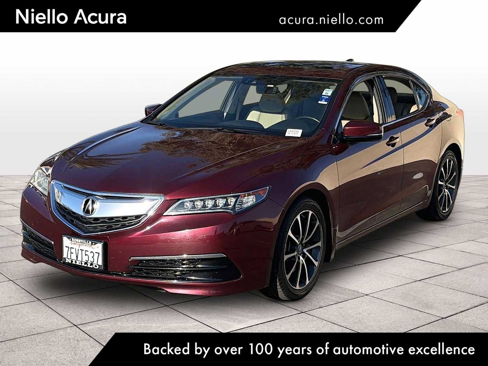 Used 2015 Acura TLX w/ Technology Package FWD image 1