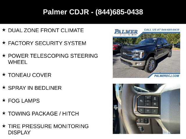 Used 2025 Ford F150 King Ranch w/ FX4 Off-Road Package AWD/4WD image 24