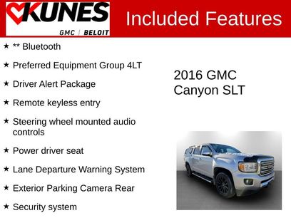 Used 2016 GMC Canyon SLT w/ Driver Alert Package