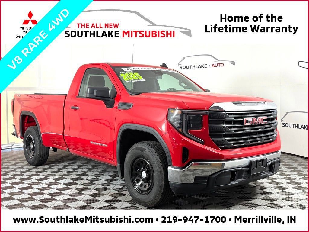 Used 2025 GMC Sierra 1500 Pro w/ Pro Value Package AWD/4WD image 1