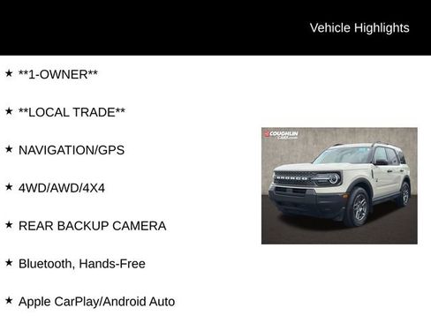 Used 2025 Ford Bronco Sport Big Bend AWD/4WD image 2