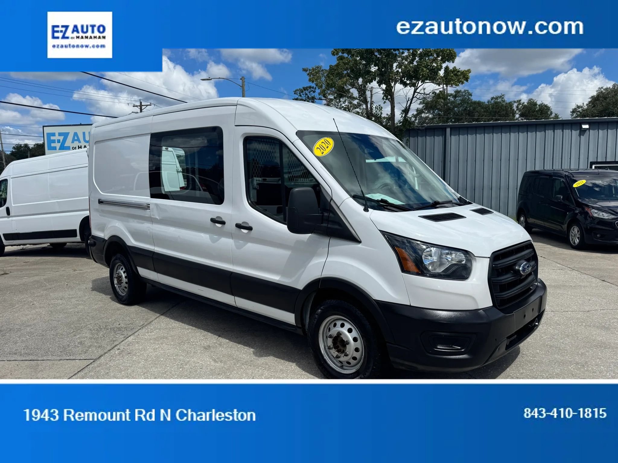 Used 2020 Ford Transit 250 Medium Roof AWD w/ Load Area Protection Package image 21
