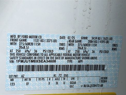 Used 2025 Ford Expedition Platinum AWD/4WD image 37