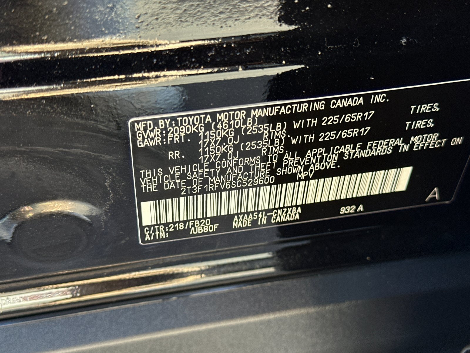 Used 2025 Toyota RAV4 LE AWD/4WD image 25