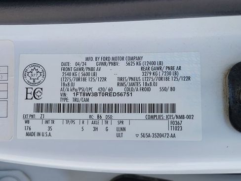 Certified 2024 Ford F350 XLT w/ FX4 Off-Road Package AWD/4WD image 17