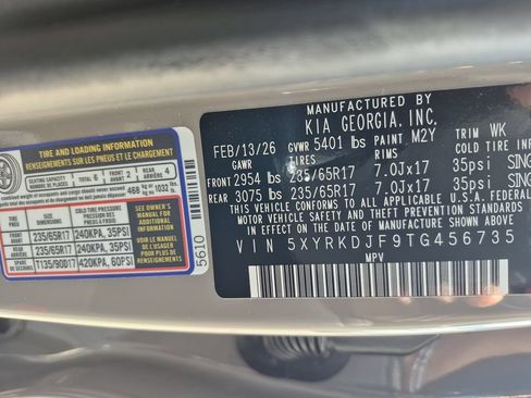 New 2026 Kia Sorento SX Prestige AWD/4WD image 24