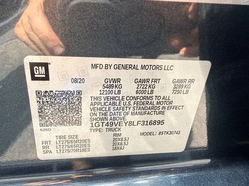 Used 2020 GMC Sierra 3500 AT4 w/ AT4 Premium Package AWD/4WD image 46