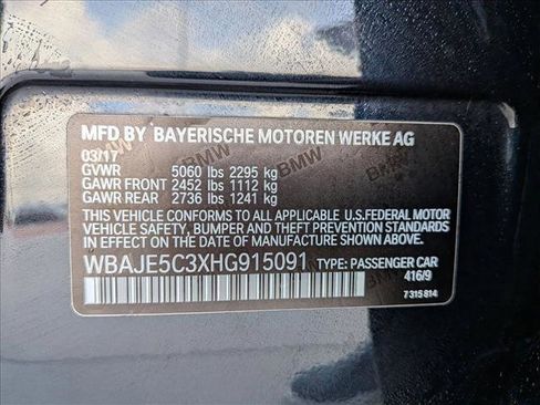 Used 2017 BMW 540i image 15