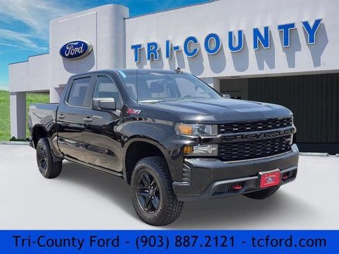 Used 2021 Chevrolet Silverado 1500 Custom Trail Boss AWD/4WD image 1