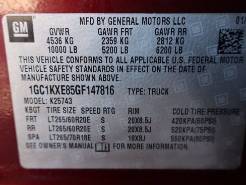 Used 2016 Chevrolet Silverado 2500 High Country w/ Duramax Plus Package AWD/4WD image 46