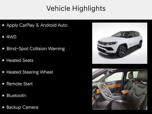 Used 2025 Jeep Compass Limited AWD/4WD image 7