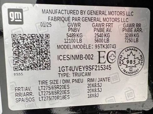Used 2025 GMC Sierra 3500 AT4 w/ AT4 Premium Plus Package AWD/4WD image 60
