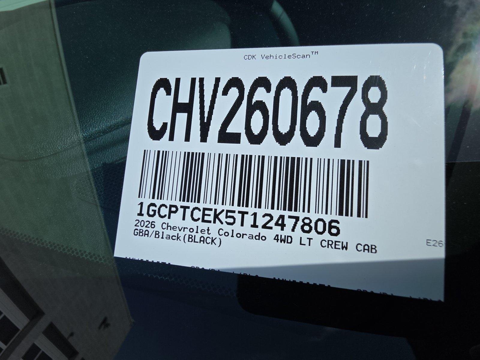 New 2026 Chevrolet Colorado LT AWD/4WD image 37