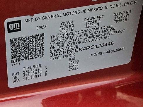 Used 2024 Chevrolet Silverado 1500 LT Trail Boss w/ Protection Package AWD/4WD image 26