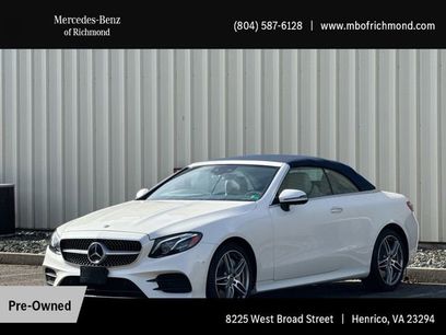 Used 2019 Mercedes-Benz E 450 4MATIC Cabriolet