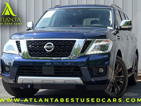 Used 2018 Nissan Armada Platinum w/ Cargo Package RWD image 1