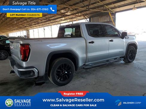 Used 2021 GMC Sierra 1500 Elevation w/ LPO, Elevation Black Package AWD/4WD image 4