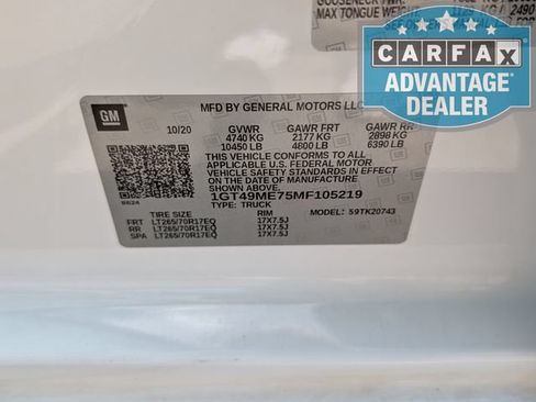Used 2021 GMC Sierra 2500 SLE w/ X31 Off-Road Package AWD/4WD image 35