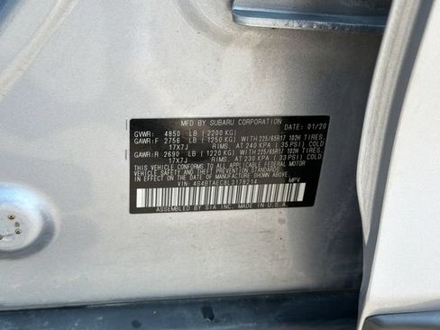 Used 2020 Subaru Outback Premium w/ Popular Package #1 AWD/4WD image 30
