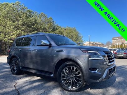 Used 2022 Nissan Armada Platinum w/ Captain's Chairs Package