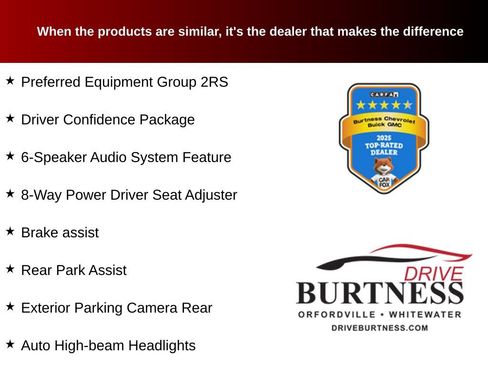 Certified 2025 Chevrolet Trax RS w/ Driver Confidence Package FWD image 11