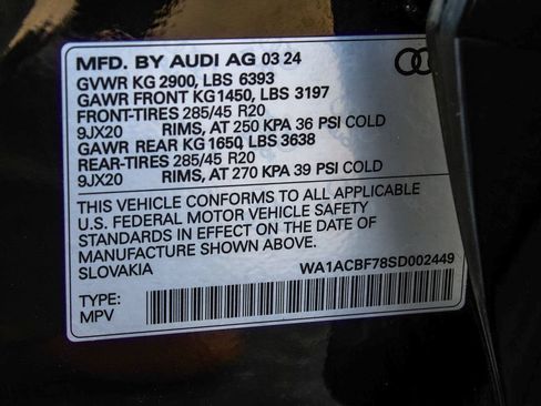 Used 2025 Audi Q7 2.0T Premium w/ Convenience Package AWD/4WD image 14