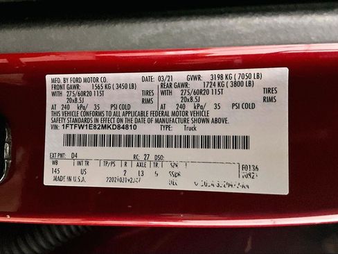 Used 2021 Ford F150 XLT w/ Equipment Group 301A Mid image 33