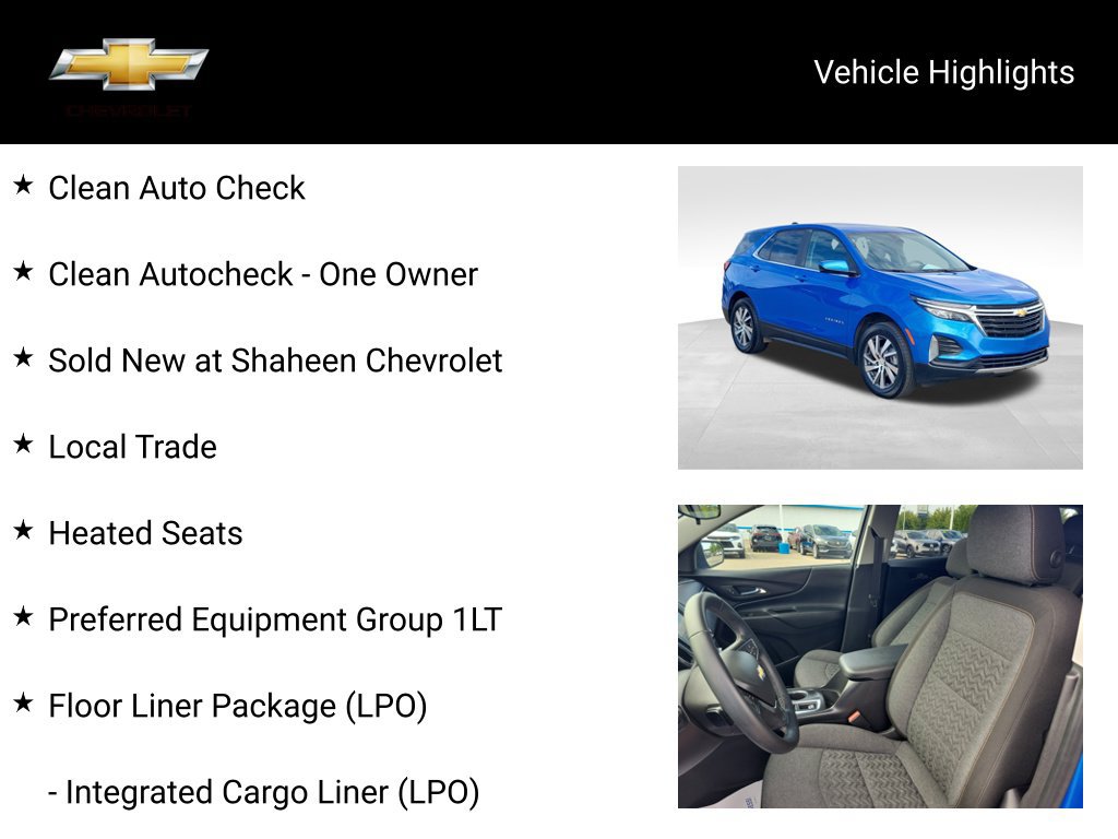 Used 2024 Chevrolet Equinox LT w/ LPO, Floor Liner Package AWD/4WD image 19