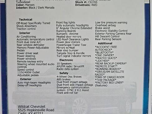 Used 2021 Ford F250 Lariat w/ FX4 Off-Road Package image 27