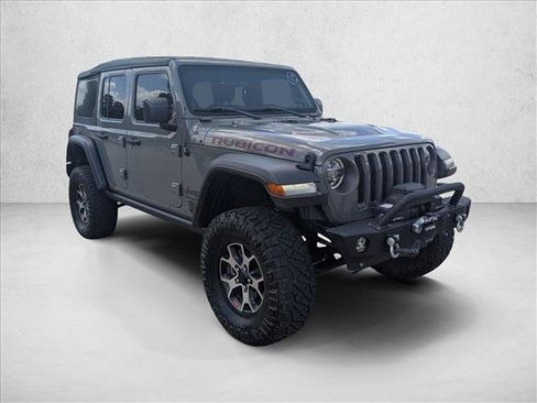 Used 2021 Jeep Wrangler Unlimited Rubicon w/ LED Lighting Group AWD/4WD image 3