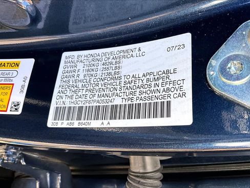 Used 2023 Honda Accord EX-L image 31