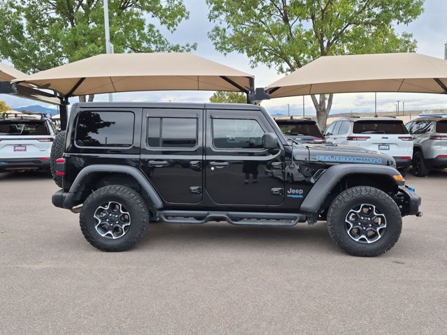 Used 2022 Jeep Wrangler Unlimited Rubicon 4xe w/ Steel Bumper Group AWD/4WD image 4
