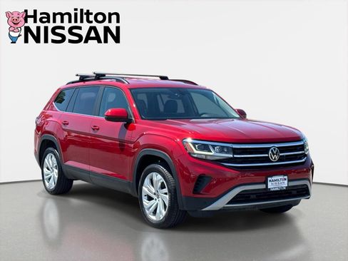 Used 2021 Volkswagen Atlas SE w/ Towing Package AWD/4WD image 1