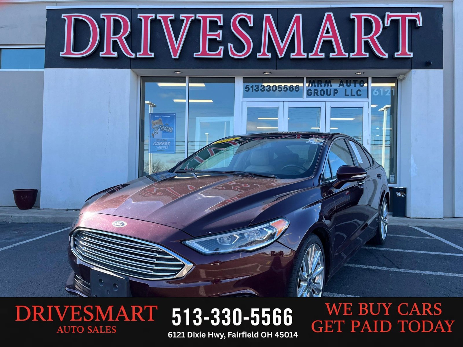 Used 2018 Ford Fusion SE w/ Fusion SE Technology Package FWD image 1