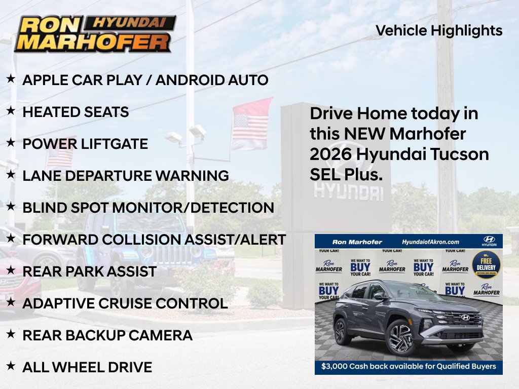 New 2026 Hyundai Tucson SEL Plus AWD/4WD image 71