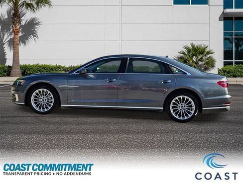 Used 2021 Audi A8 L 3.0T w/ Interior Protection Package AWD/4WD image 8
