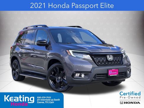 Certified 2021 Honda Passport Elite image 1