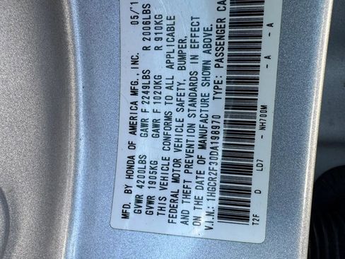 Used 2013 Honda Accord LX image 19